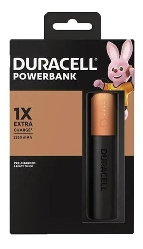 Bateria Power Bank Duracell 3350mah Pb1