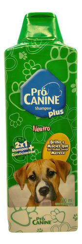 Shampoo Condicionador Procanine 700ml 2x1 Cães Pet Cachorro Fragrância Neutro