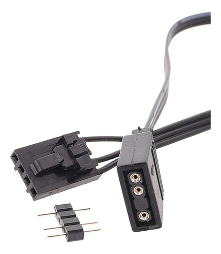 Adaptador Corsair Rgb De 4 Pines A Argb Estándar De 3 Pines