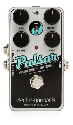 Pedal Ehx Nano Pulsar Stereo Trémolo Electro Harmonix