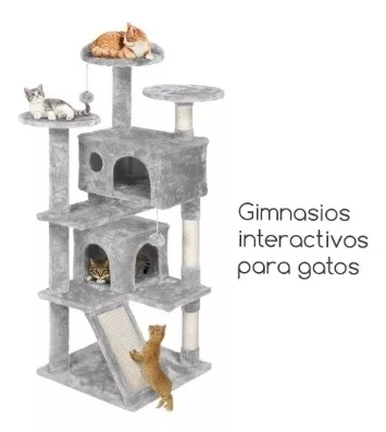 Cómo hacer gimnasios y parques de juego para gatos