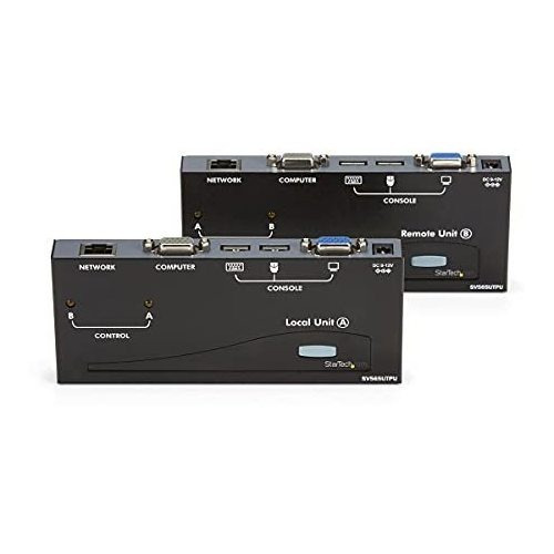 Startech.com Extensor Vga Kvm Sobre Ip De 500 Pies Con Puert