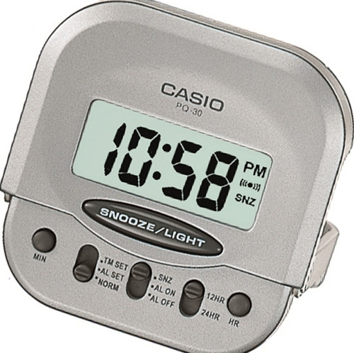 Reloj Despertador Casio Cod: Pq-30-8d Joyeria Esponda