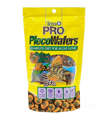 Tetra Pro Pleco Wafers 150g - Dieta Para Peces Come-algas