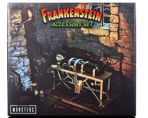 Neca Universal Monsters Frankenstein - Paquete De Accesorios
