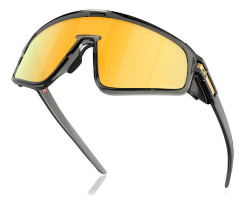 Óculos de Sol Oakley Latch Panel Grey Smoke Lentes Prizm 24k OO9404-0535