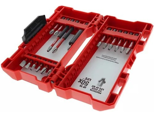 Kit Pontas + Extensor Shockwave 18 Pçs 48-32-4403 Milwaukee