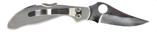  Cutelaria Ferreira Cod 158 cor prateado canivete de aço inox ferreira de bolso com presilha 