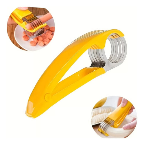 Rebanador de frutas y verduras con chips de plátano de acero inoxidable