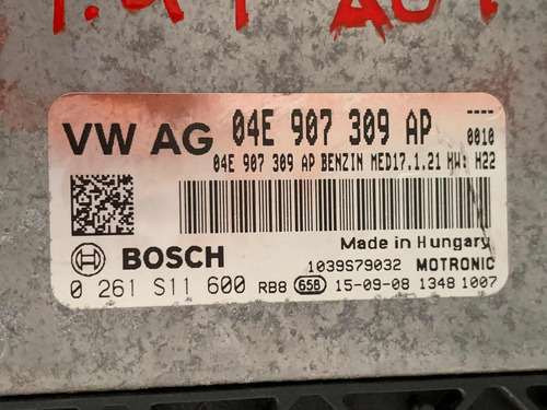 Computadora De Motor Ecm Volkswagen Jetta 2016 1.4 Turbo (Usado)