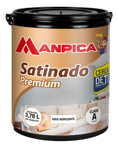 Pintura Manpica Satinada Premium Galon