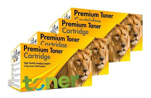 Kit 4 Toner Genérico Color 204a Cf510a 511a 512a 513a M180w