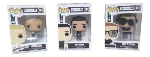 Muñeco Custom Tipo Funko Depeche Mode 3pzs Gahan Gore Fletch (Reacondicionado)