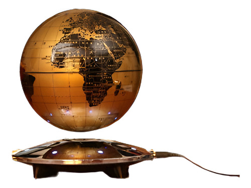 6'' Led Levitación Magnética Flotante Mundo Mapa Maglev Glob