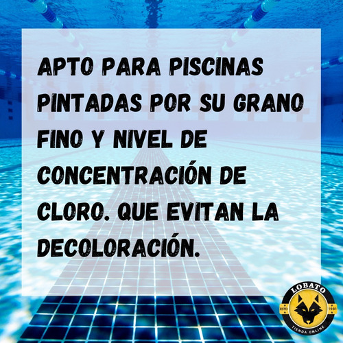 Imagen 8 de 10 de Cloro Granulado Instantaneo Nataclor Pileta Piscina 5 Kg 60%