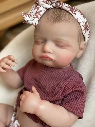 Muñeca Bebe Reborn Vinilo De Silicona Cuerpo Completo Rosali