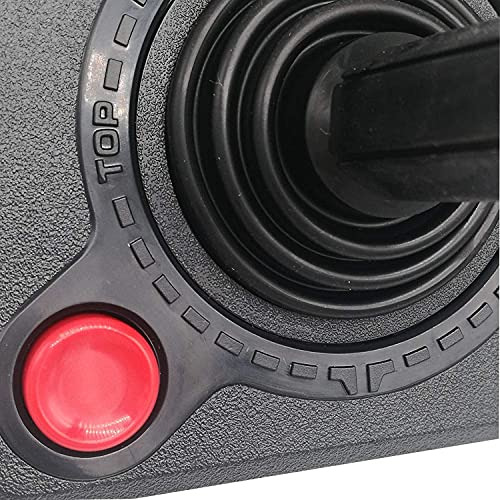 Pack Gamepad Retro Para Atari 2600 - Joystick Negro