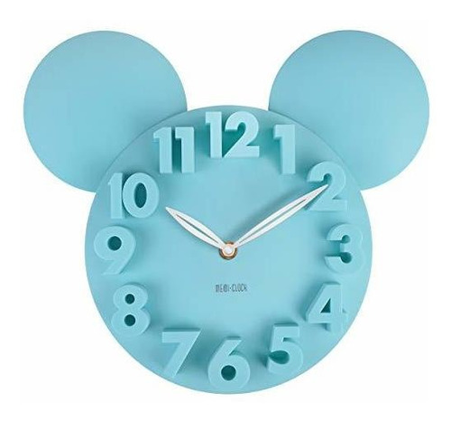Reloj  Moderno Diseño De Mickey Mouse Grandes Dígitos...