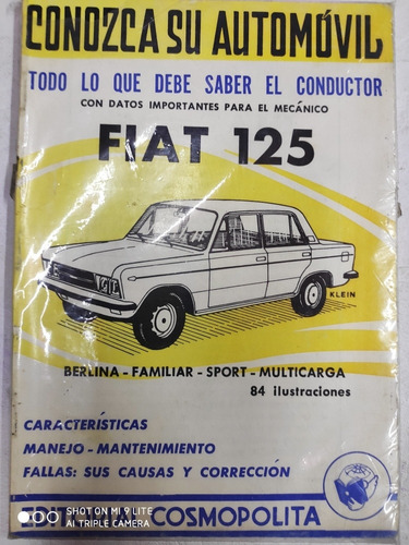 Conozca Su Automóvil Fiat 125 Lchv