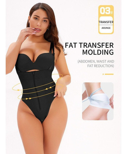 Faja Body Tanga Con Tirante Ajustable, Faja Reductora