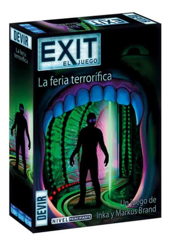 Juego De Mesa Exit Devir Principiante La Feria Terrorifica