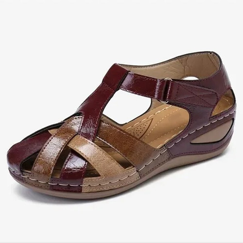 Señoras Roman Zapatos Cruz Hebilla Sandalias Calzado Dama