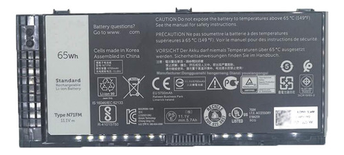 Bateria  T3nt1 N71fm Para Dell Precision M4600 M6800 11.1v