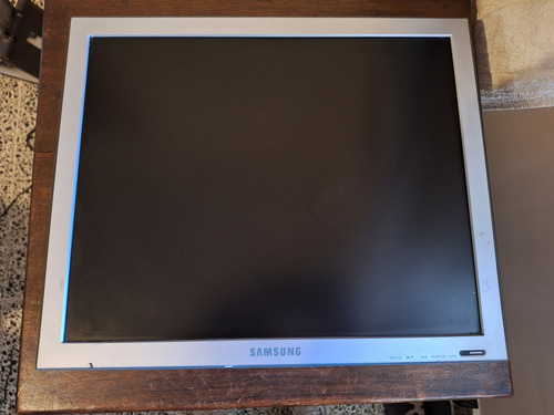 Monitor Samsung 950bs 19 Pulgadas Lcd Funcionando (sin Pie) Plateado (Usado)