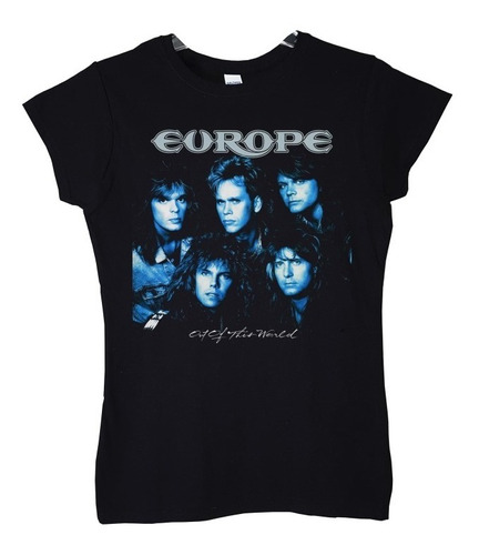 Polera Mujer Europe Out Of This World Rock Abominatron