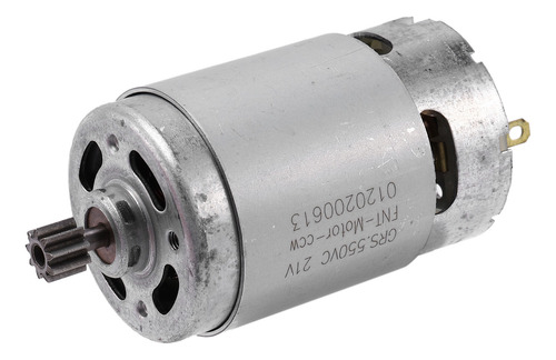 Motor De Una Sola Velocidad Con 9 Dientes Rs550 21v