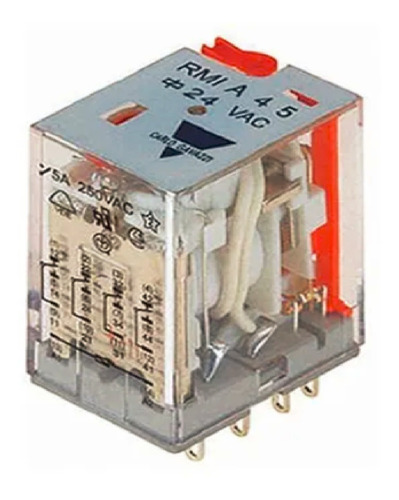 Relé Industrial 4pdt Carlo-gavazzi Rmia45024dc