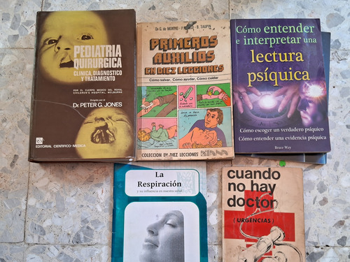 6 Libros De Medicina (usados)