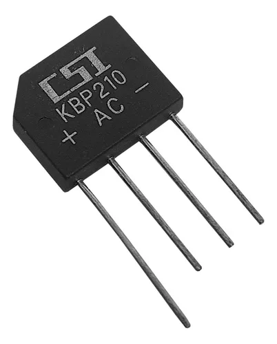 10pcs/lot KBP210 Rectifiers Diode 2A 1000V Bridge Rectifer Diodes