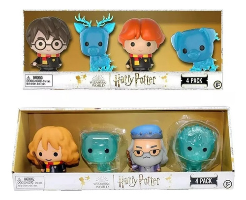 Harry Potter Set De 8 Figuras Patronus Wizarding World