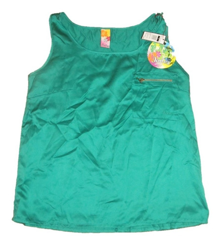 Musculosa De Seda Para Fiesta Mujer. Importada. Marca Ripley