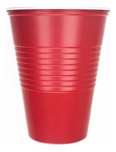 Vaso Americano Rojo 500cc X 60 Unidades