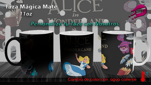 Taza Magica Alusiva A Alice In Wonderland Alice-007