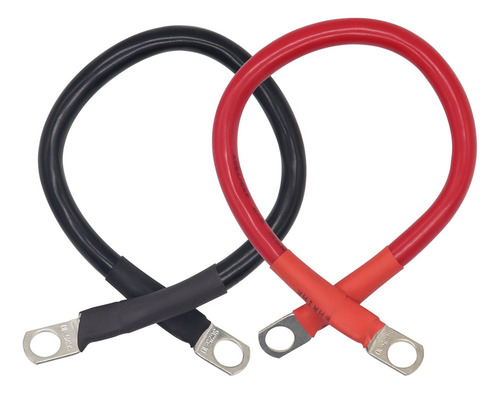 Cable De Batería Rojo, Calibre 4, Cable De 0,3 M Y Cable De