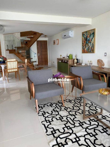 Imagem 11 de 30 de A Cobertura Dos Seus Sonhos, Vista Mar Total, 3 Dormitórios / 2 Suítes À Venda, 184 M² Por R$ 2.500.000 Frente À Linda Praia Indaiá, Caraguatatuba/sp - Co0153