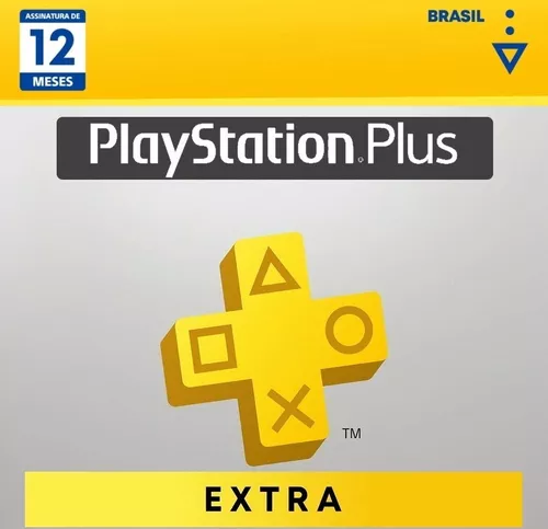 Playstation Plus Extra 12 Meses Assinatura Brasil - Código Digital -  PentaKill Store - Gift Card e Games