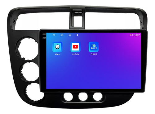 Multimidia Civic 01/05 9p Android Carplay 4/64gb + Ré