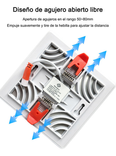 Plafón Cuadrado 18w Luminaria Led Cálido/blanco 3000k/6500k