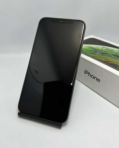 Imagen 2 de 7 de iPhone XS Space Gray 64gb Cargador Cable Funda Glass Cuota