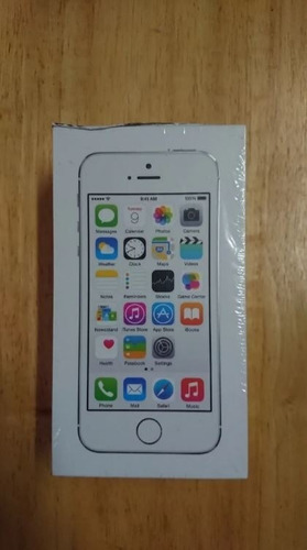 iPhone 5s 16gb/1ram Plata Sellado