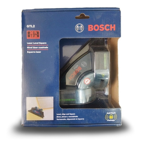 Gtl2 Nivel Cuadrado Laser Bosch