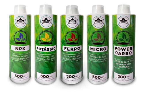 Fertilizante Líquido  Aquário  Plantado Powerfert Kit 