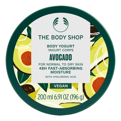 Body Yogurt De Avocado The Body Shop 200ml