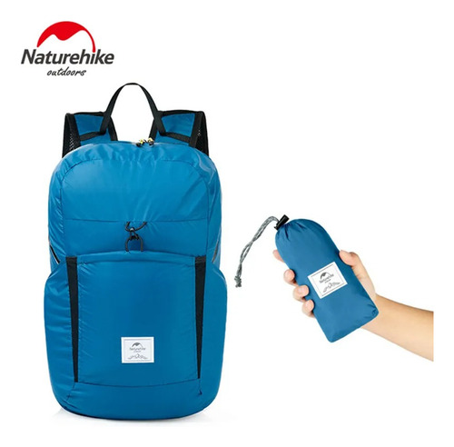 Mochila Ultraligera Plegable De 22l, Marca:  Naturehike 