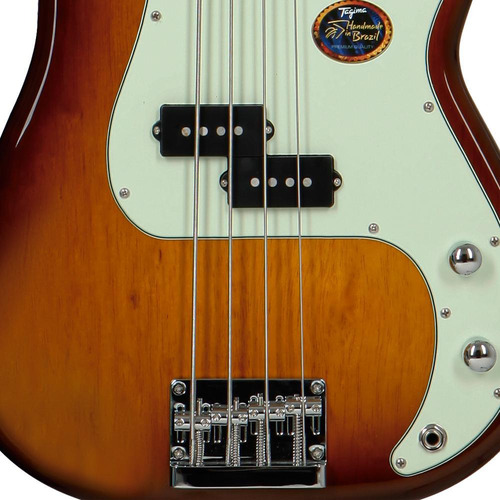 Baixo 4 Cordas Tagima Tpb4 Hb Honey Burst Mg Escala Escura