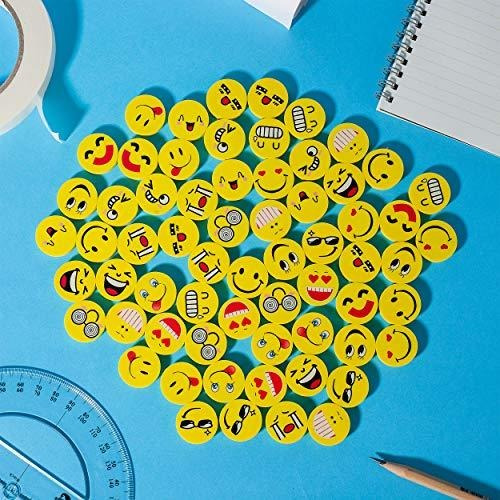 Señor Gomas De Borrar Pack De 64 Borrador De Emoji Gomas De
